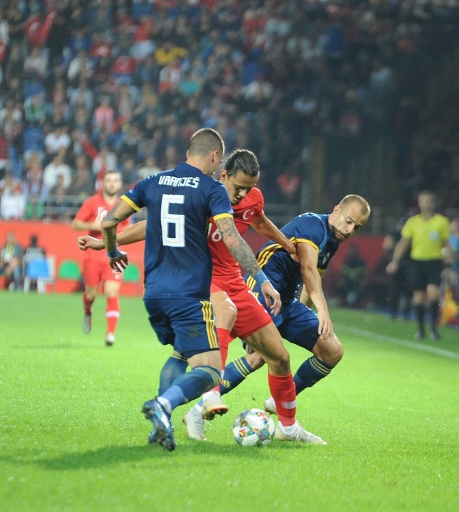 Türkiye - Bosna Hersek Rize'de hazırlık maçı yaptı 51