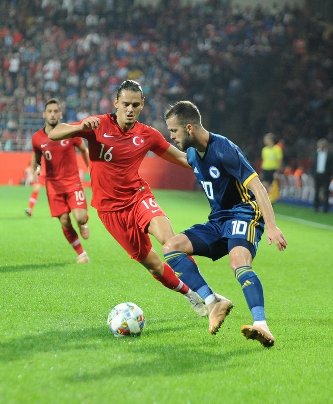 Türkiye - Bosna Hersek Rize'de hazırlık maçı yaptı 52