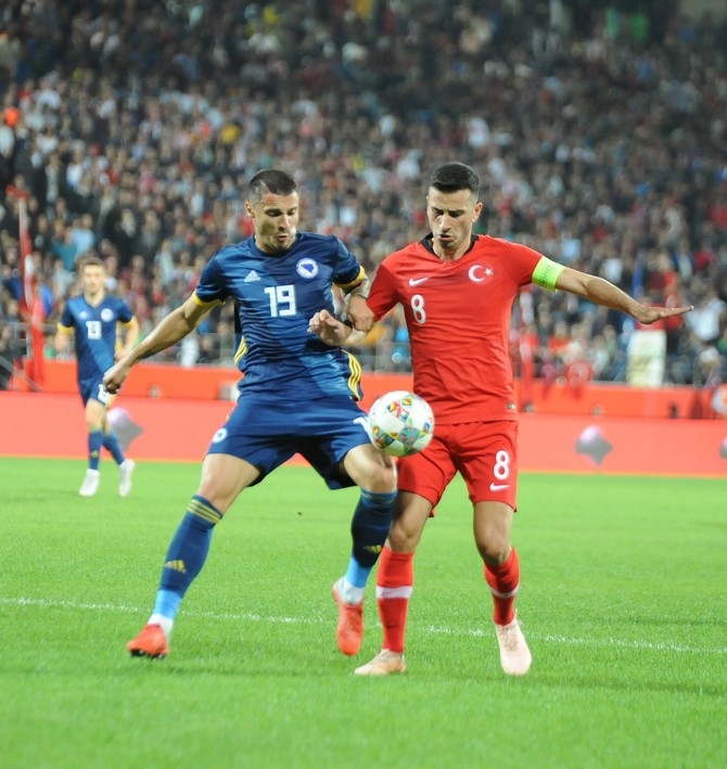 Türkiye - Bosna Hersek Rize'de hazırlık maçı yaptı 55