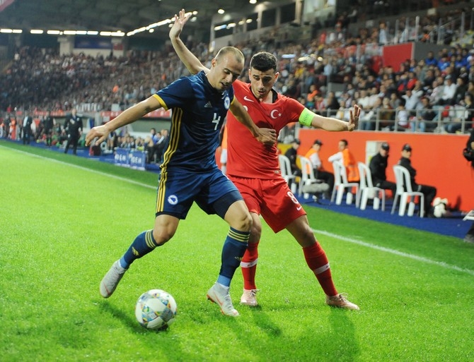 Türkiye - Bosna Hersek Rize'de hazırlık maçı yaptı 56