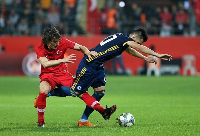 Türkiye - Bosna Hersek Rize'de hazırlık maçı yaptı 57