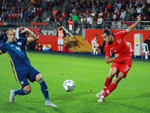 Türkiye - Bosna Hersek Rize'de hazırlık maçı yaptı