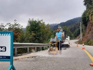 Kent Genelinde Bozuk Yollar Onarılıyor