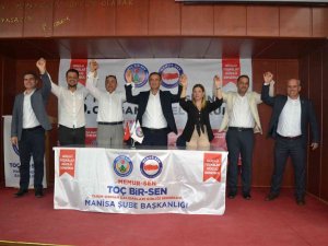 Toç Bir-sen Manisa Şube Başkanı Bayil, Güven Tazeledi