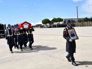 Şehidin Naaşı Memleketine Uğurlandı
