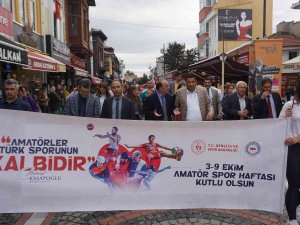 Amatör Spor Haftası Kutlamaları Renkli Görüntülerle Başladı
