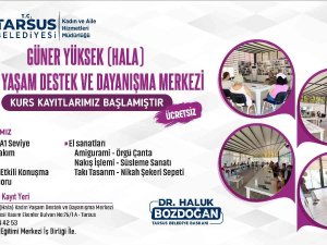 Tarsus’ta Kadınlara Ücretsiz Kurs