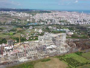 Samsun Şehir Hastanesi’nin Kaba İnşaatı Yüzde 75 Tamamlandı