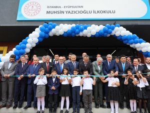 Milli Eğitim Bakanı Mahmut Özer, Eyüpsultan’da Okul Açılışına Katıldı