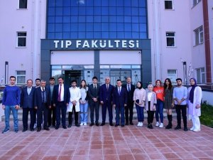 Çakır Ve Vidinlioğlu’ndan Eğitim Vermeye Başlayan Tıp Fakültesine Ziyaret