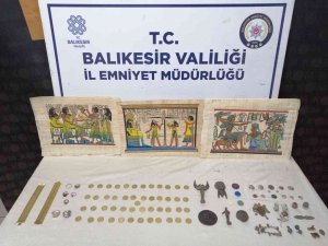 Bandırma’da Tarihi Eser Kaçakçılığına Operasyon