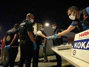 Muz Konteynerinde 48 Kilo 800 Gram Kokain Ele Geçirildi