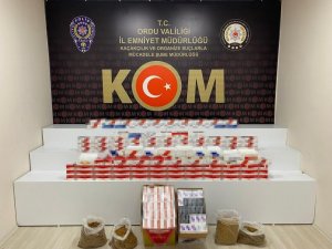 Ordu’da Kaçak Tütün Ve Müsilaj-2 Operasyonu