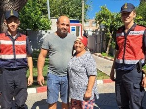 Kaybolan Alzheimer Hastası Kadını Jandarma Ekipleri Buldu