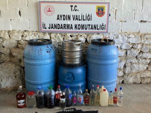 Didim’de 500 Litre El Yapımı İçki Ele Geçirildi
