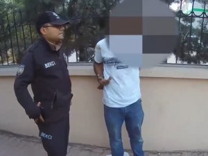 Şüphe Üzerine Durduruldu, Çaldığı Malzemelerle Yakalandı