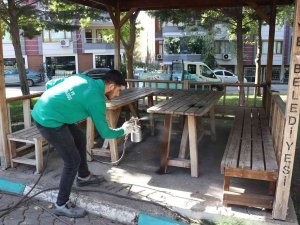 Haliliye’de Parklar Yenileniyor