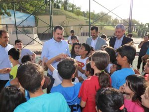 Baydilli, Spor Yapan Çocuklarla Bir Araya Geldi