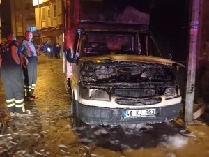 Kilis’te Kamyonet Kundaklayan Şahıs Yakalandı