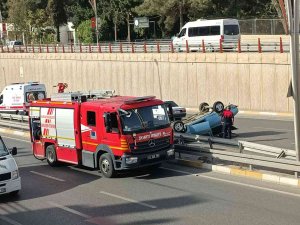 Şanlıurfa’da Otomobil Takla Attı: 2 Yaralı