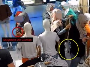 Yankesici Kadınlar Güvenlik Kameralarına Yakalandı