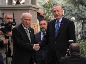 Cumhurbaşkanı Recep Tayyip Erdoğan’ın Milliyetçi Hareket Partisi (Mhp) Genel Başkanı Devlet Bahçeli İle Görüşmesi Başladı.