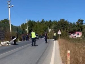 Kamyonun Çarptığı Motosiklet Sürücüsü Hayatını Kaybetti