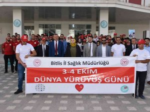 Bitlis’te “Dünya Yürüyüş Günü” Etkinliği Düzenlendi