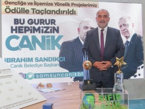 Canik Belediyesi’ne 3 Yılda 3 Ödül
