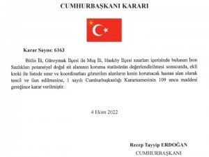 Bitlis’teki Sazlık Alan Doğal Sit Alanı İlan Edildi