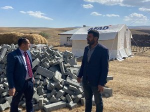 Deprem Bölgesinde Çalışmalar Devam Ediyor