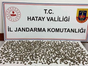 Hatay’da 960 Adet Sikke Ele Geçirildi