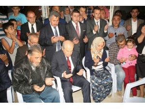 Mhp Genel Başkanı Bahçeli, Yozgat’ta Şehit Ailesini Ziyaret Etti