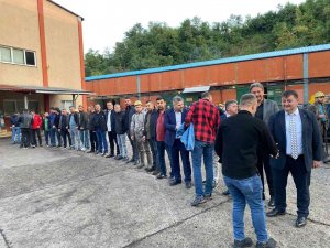 Genel Başkan Yeşil, Gelik’de Madencilere Teşekkür Etti