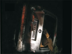 Rize'de kaza 1 ölü 1 yaralı