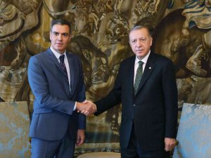 Cumhurbaşkanı Erdoğan, İ̇spanya Başbakanı Sanchez’i Kabul Etti