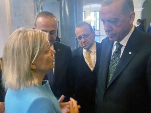 Cumhurbaşkanı Erdoğan, İ̇sveç Başbakanı Andersson İle Sohbet Etti