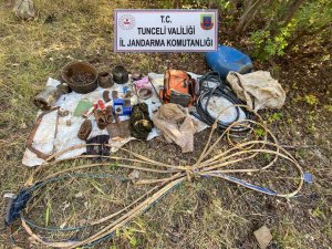 Tunceli’de Teröristlerin İnlerine Girildi