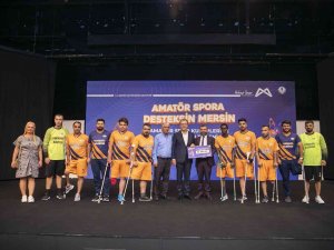 Mersin Büyükşehir Belediyesinden Amatör Spora Destek