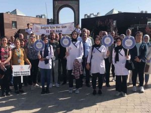 Elazığ’da Dünya Yürüyüş Günü Etkinliği