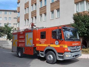 Bacada Çıkan Yangın Büyümeden Söndürüldü