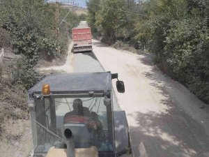 Tosya Belediyesi Soğuk Asfalt Çalışmasında Rekor Kırdı