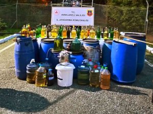 Kırklareli’nde 1 Ton 320 Litre Ele Geçirildi