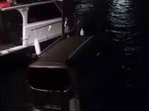 Şile’de El Freni Çekilmeyen Otomobil Denize Düştü
