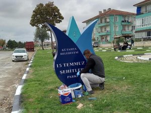 Kütahya’da 15 Temmuz Şehitler Parkı Yenileniyor