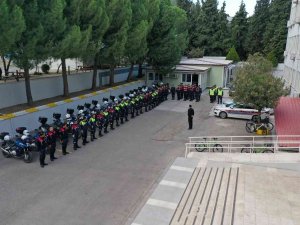 Manisa’da Jandarmadan Motosiklet Denetimi