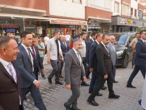 Bakan Nebati Siirt’te Esnafı Ziyaret Etti