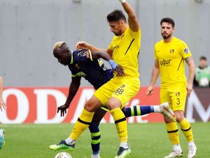 Spor Toto Süper Lig: İ̇stanbulspor: 0 - Mke Ankaragücü: 1 (İ̇lk Yarı)