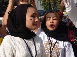 Van’da Yaşayan Afganlılar Hazara Soykırımın Durdurulmasını İstedi