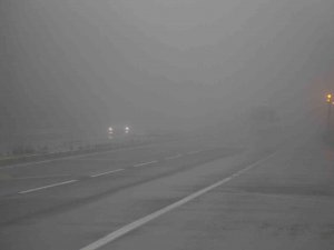 Bolu Dağı’nda Yoğun Sis Etkili Oluyor